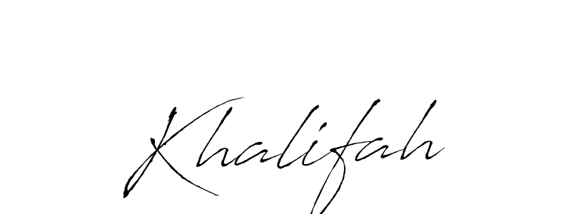 Similarly Antro_Vectra is the best handwritten signature design. Signature creator online .You can use it as an online autograph creator for name Khalifah. Khalifah signature style 6 images and pictures png