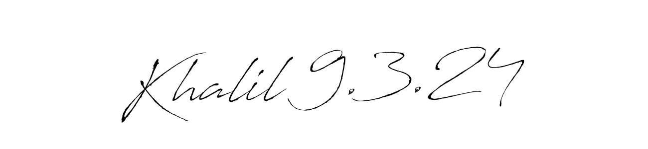 Make a beautiful signature design for name Khalil 9.3.24. Use this online signature maker to create a handwritten signature for free. Khalil 9.3.24 signature style 6 images and pictures png