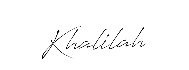 Best and Professional Signature Style for Khalilah. Antro_Vectra Best Signature Style Collection. Khalilah signature style 6 images and pictures png