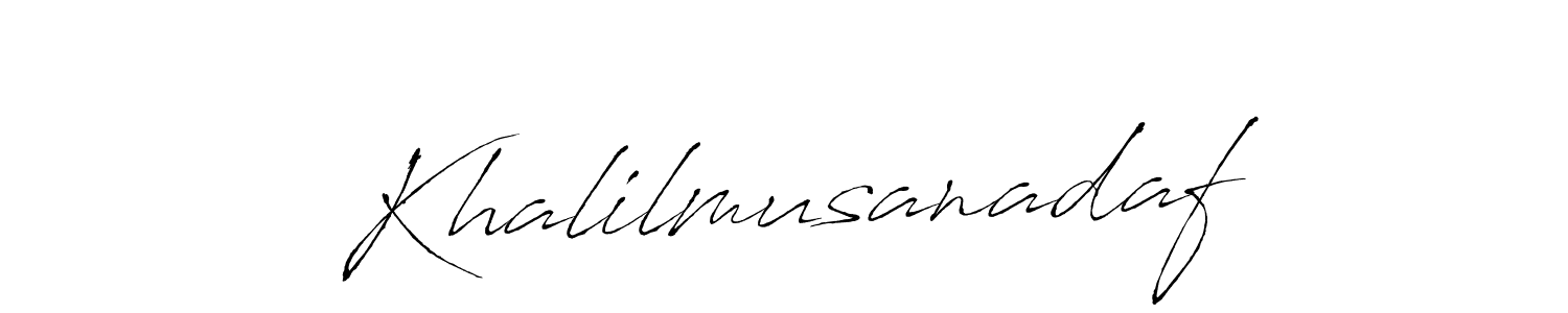 How to make Khalilmusanadaf signature? Antro_Vectra is a professional autograph style. Create handwritten signature for Khalilmusanadaf name. Khalilmusanadaf signature style 6 images and pictures png