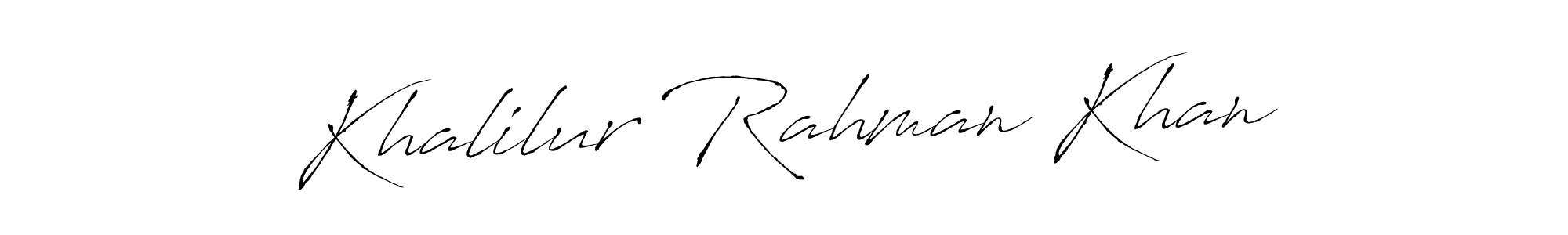 Also we have Khalilur Rahman Khan name is the best signature style. Create professional handwritten signature collection using Antro_Vectra autograph style. Khalilur Rahman Khan signature style 6 images and pictures png