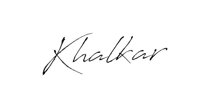 This is the best signature style for the Khalkar name. Also you like these signature font (Antro_Vectra). Mix name signature. Khalkar signature style 6 images and pictures png