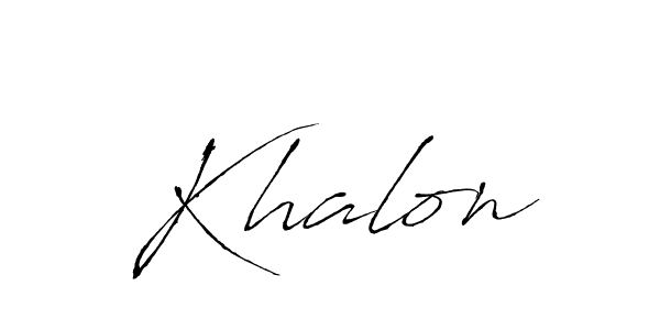 Here are the top 10 professional signature styles for the name Khalon. These are the best autograph styles you can use for your name. Khalon signature style 6 images and pictures png