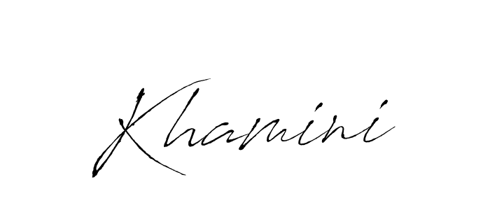 You can use this online signature creator to create a handwritten signature for the name Khamini. This is the best online autograph maker. Khamini signature style 6 images and pictures png