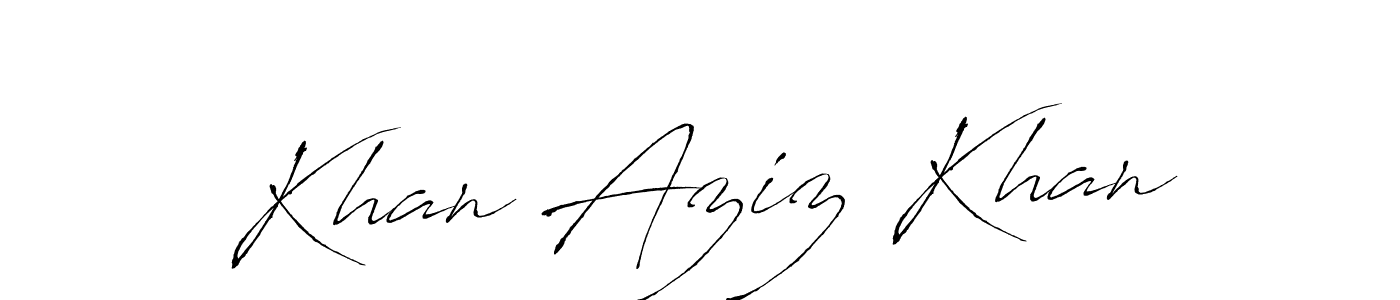 How to Draw Khan Aziz Khan signature style? Antro_Vectra is a latest design signature styles for name Khan Aziz Khan. Khan Aziz Khan signature style 6 images and pictures png