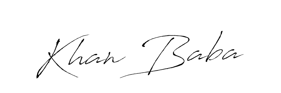 Also You can easily find your signature by using the search form. We will create Khan Baba name handwritten signature images for you free of cost using Antro_Vectra sign style. Khan Baba signature style 6 images and pictures png