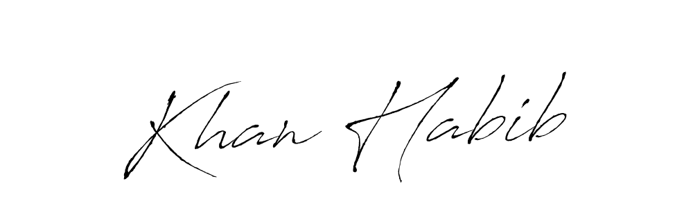 Once you've used our free online signature maker to create your best signature Antro_Vectra style, it's time to enjoy all of the benefits that Khan Habib name signing documents. Khan Habib signature style 6 images and pictures png