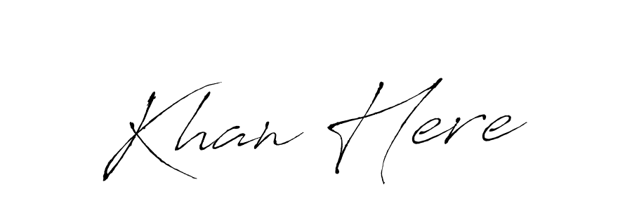 Once you've used our free online signature maker to create your best signature Antro_Vectra style, it's time to enjoy all of the benefits that Khan Here name signing documents. Khan Here signature style 6 images and pictures png