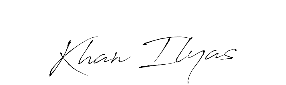 Similarly Antro_Vectra is the best handwritten signature design. Signature creator online .You can use it as an online autograph creator for name Khan Ilyas. Khan Ilyas signature style 6 images and pictures png