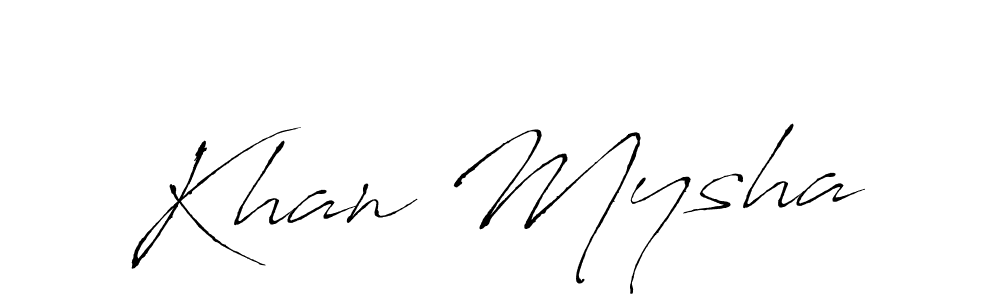 Make a beautiful signature design for name Khan Mysha. Use this online signature maker to create a handwritten signature for free. Khan Mysha signature style 6 images and pictures png