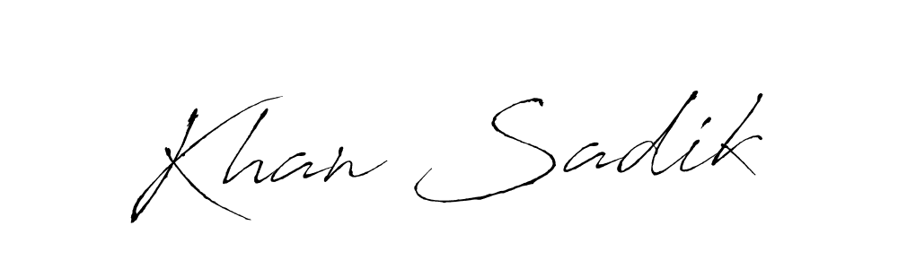 You can use this online signature creator to create a handwritten signature for the name Khan Sadik. This is the best online autograph maker. Khan Sadik signature style 6 images and pictures png