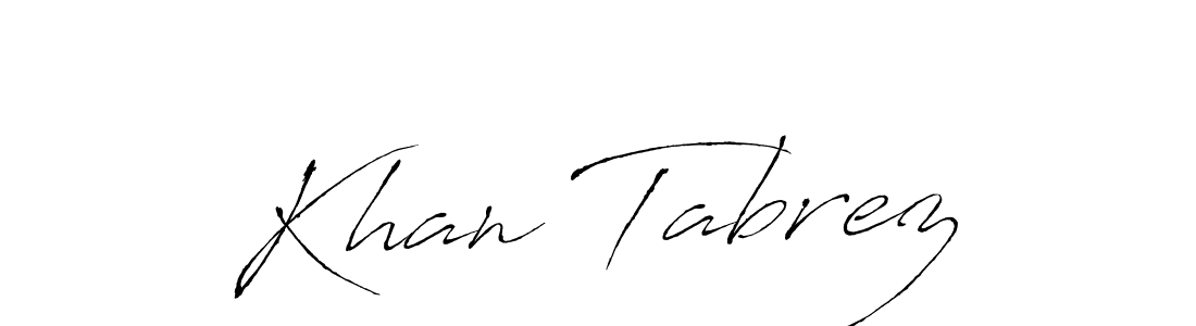 Similarly Antro_Vectra is the best handwritten signature design. Signature creator online .You can use it as an online autograph creator for name Khan Tabrez. Khan Tabrez signature style 6 images and pictures png