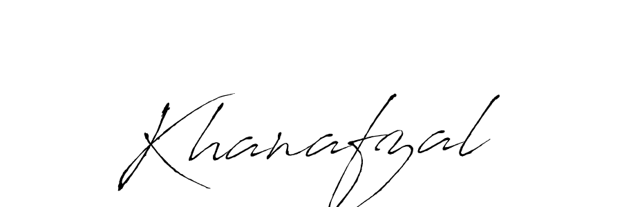 Use a signature maker to create a handwritten signature online. With this signature software, you can design (Antro_Vectra) your own signature for name Khanafzal. Khanafzal signature style 6 images and pictures png