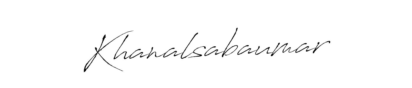This is the best signature style for the Khanalsabaumar name. Also you like these signature font (Antro_Vectra). Mix name signature. Khanalsabaumar signature style 6 images and pictures png