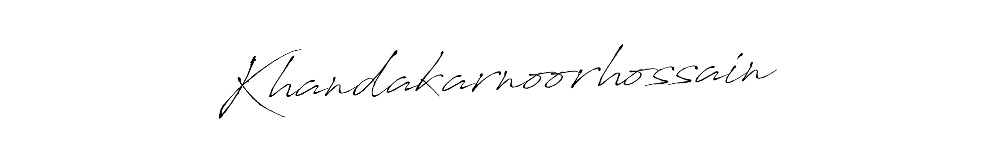 Here are the top 10 professional signature styles for the name Khandakarnoorhossain. These are the best autograph styles you can use for your name. Khandakarnoorhossain signature style 6 images and pictures png