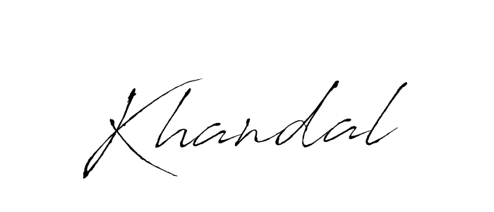 Also You can easily find your signature by using the search form. We will create Khandal name handwritten signature images for you free of cost using Antro_Vectra sign style. Khandal signature style 6 images and pictures png