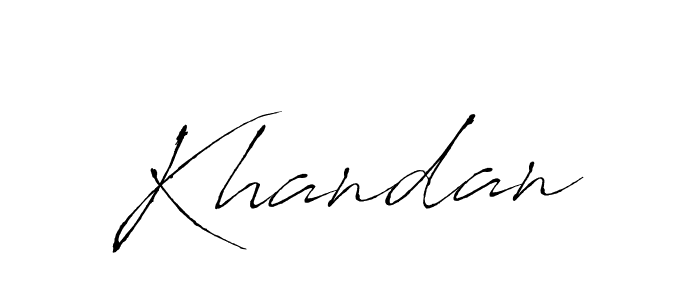 if you are searching for the best signature style for your name Khandan. so please give up your signature search. here we have designed multiple signature styles  using Antro_Vectra. Khandan signature style 6 images and pictures png