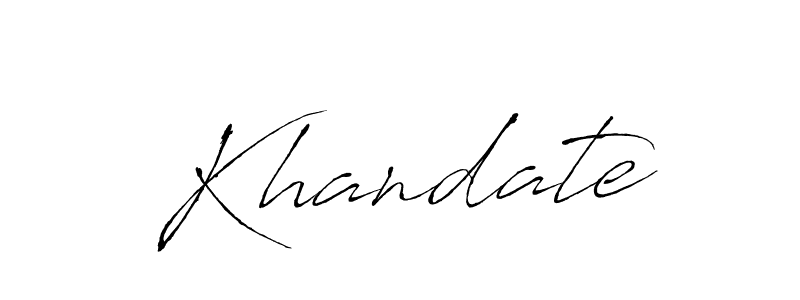 The best way (Antro_Vectra) to make a short signature is to pick only two or three words in your name. The name Khandate include a total of six letters. For converting this name. Khandate signature style 6 images and pictures png