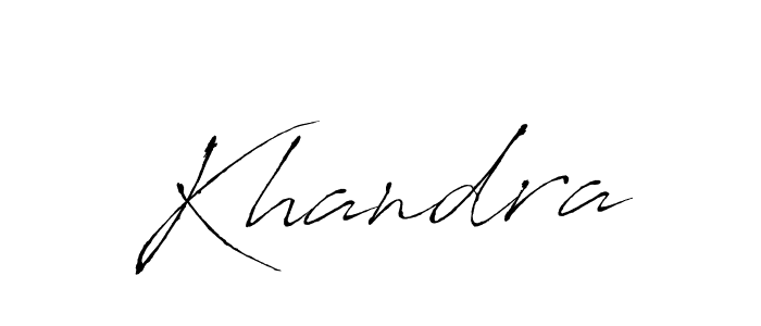 The best way (Antro_Vectra) to make a short signature is to pick only two or three words in your name. The name Khandra include a total of six letters. For converting this name. Khandra signature style 6 images and pictures png