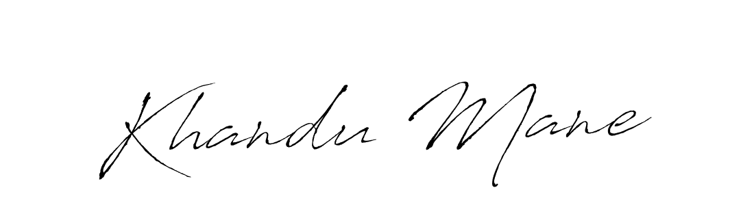 The best way (Antro_Vectra) to make a short signature is to pick only two or three words in your name. The name Khandu Mane include a total of six letters. For converting this name. Khandu Mane signature style 6 images and pictures png