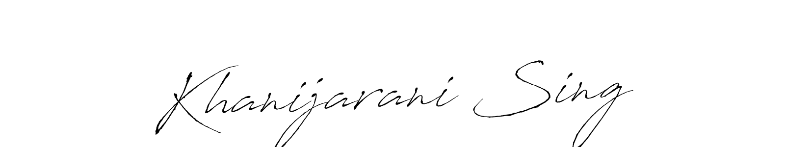 Here are the top 10 professional signature styles for the name Khanijarani Sing. These are the best autograph styles you can use for your name. Khanijarani Sing signature style 6 images and pictures png