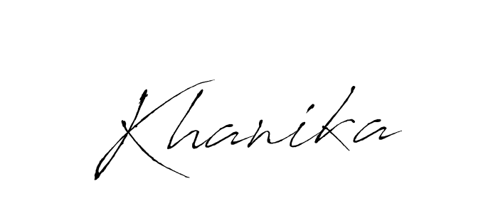 Best and Professional Signature Style for Khanika. Antro_Vectra Best Signature Style Collection. Khanika signature style 6 images and pictures png