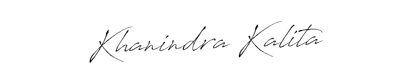 if you are searching for the best signature style for your name Khanindra Kalita. so please give up your signature search. here we have designed multiple signature styles  using Antro_Vectra. Khanindra Kalita signature style 6 images and pictures png