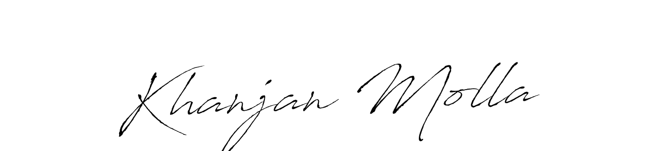 Here are the top 10 professional signature styles for the name Khanjan Molla. These are the best autograph styles you can use for your name. Khanjan Molla signature style 6 images and pictures png