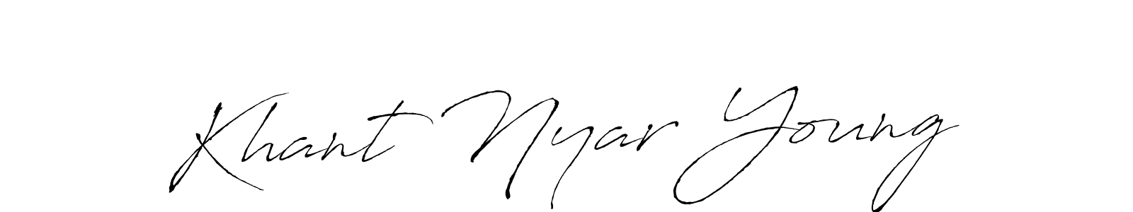 Best and Professional Signature Style for Khant Nyar Young. Antro_Vectra Best Signature Style Collection. Khant Nyar Young signature style 6 images and pictures png