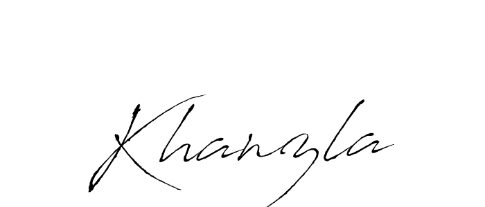 if you are searching for the best signature style for your name Khanzla. so please give up your signature search. here we have designed multiple signature styles  using Antro_Vectra. Khanzla signature style 6 images and pictures png