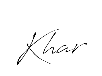 Make a beautiful signature design for name Khar. Use this online signature maker to create a handwritten signature for free. Khar signature style 6 images and pictures png