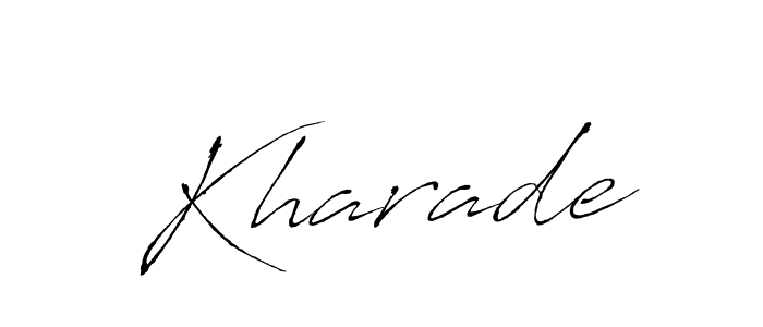 It looks lik you need a new signature style for name Kharade. Design unique handwritten (Antro_Vectra) signature with our free signature maker in just a few clicks. Kharade signature style 6 images and pictures png