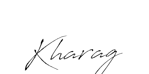 Similarly Antro_Vectra is the best handwritten signature design. Signature creator online .You can use it as an online autograph creator for name Kharag. Kharag signature style 6 images and pictures png