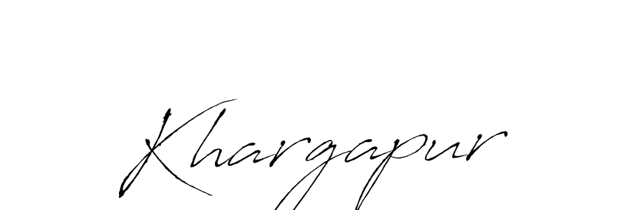 Make a short Khargapur signature style. Manage your documents anywhere anytime using Antro_Vectra. Create and add eSignatures, submit forms, share and send files easily. Khargapur signature style 6 images and pictures png