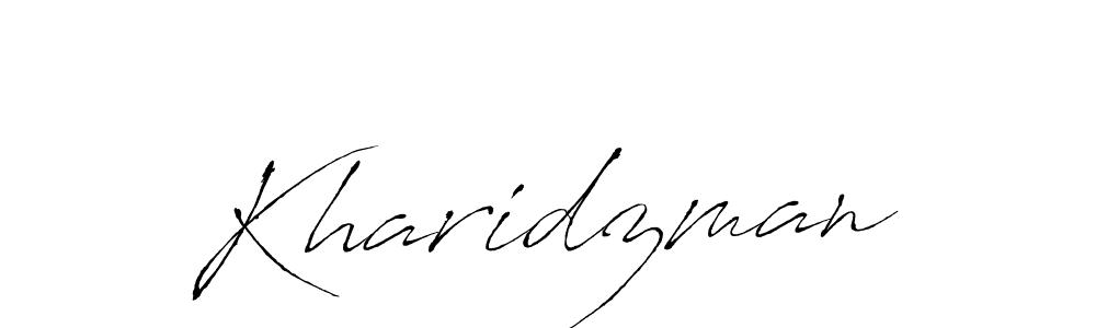 Antro_Vectra is a professional signature style that is perfect for those who want to add a touch of class to their signature. It is also a great choice for those who want to make their signature more unique. Get Kharidzman name to fancy signature for free. Kharidzman signature style 6 images and pictures png