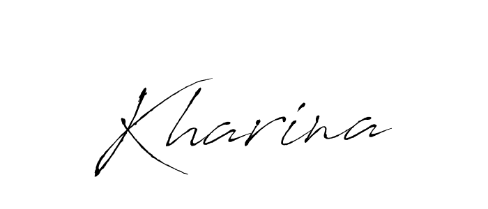 See photos of Kharina official signature by Spectra . Check more albums & portfolios. Read reviews & check more about Antro_Vectra font. Kharina signature style 6 images and pictures png