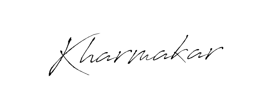 How to make Kharmakar name signature. Use Antro_Vectra style for creating short signs online. This is the latest handwritten sign. Kharmakar signature style 6 images and pictures png