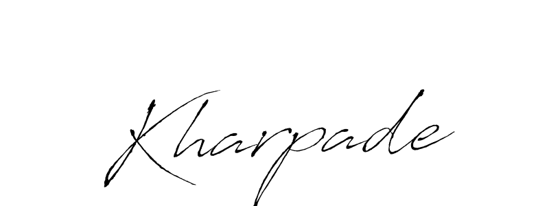 It looks lik you need a new signature style for name Kharpade. Design unique handwritten (Antro_Vectra) signature with our free signature maker in just a few clicks. Kharpade signature style 6 images and pictures png