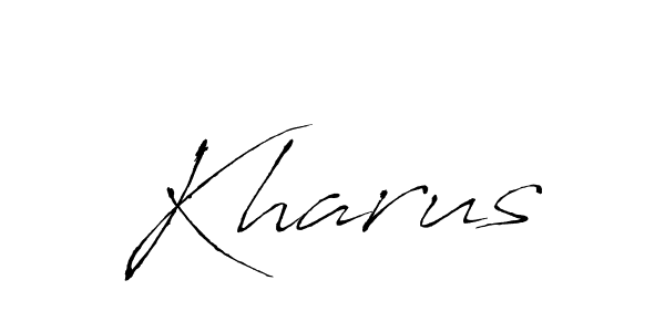 Similarly Antro_Vectra is the best handwritten signature design. Signature creator online .You can use it as an online autograph creator for name Kharus. Kharus signature style 6 images and pictures png