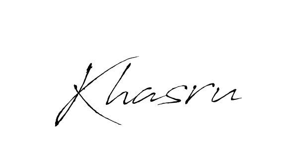 You should practise on your own different ways (Antro_Vectra) to write your name (Khasru) in signature. don't let someone else do it for you. Khasru signature style 6 images and pictures png