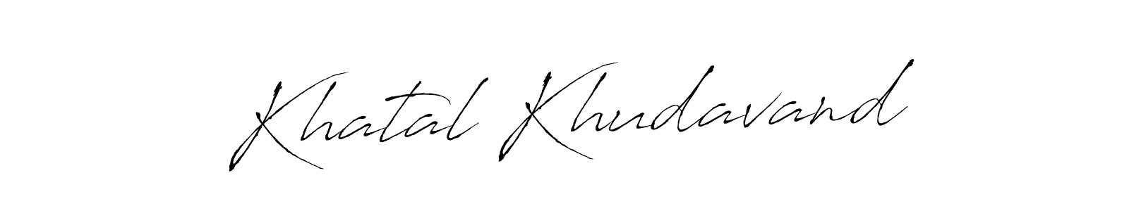 Antro_Vectra is a professional signature style that is perfect for those who want to add a touch of class to their signature. It is also a great choice for those who want to make their signature more unique. Get Khatal Khudavand name to fancy signature for free. Khatal Khudavand signature style 6 images and pictures png