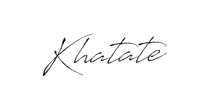 Make a beautiful signature design for name Khatate. Use this online signature maker to create a handwritten signature for free. Khatate signature style 6 images and pictures png