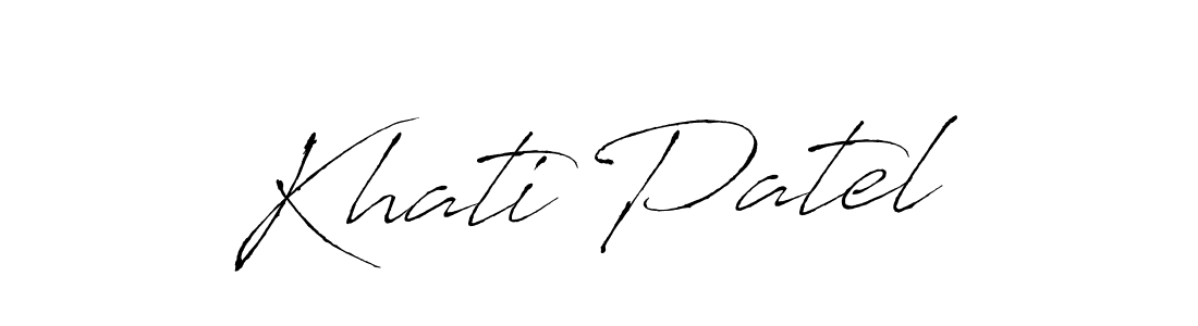 How to Draw Khati Patel signature style? Antro_Vectra is a latest design signature styles for name Khati Patel. Khati Patel signature style 6 images and pictures png