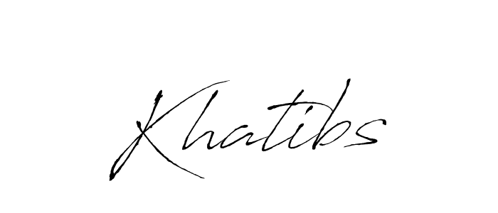 Also You can easily find your signature by using the search form. We will create Khatibs name handwritten signature images for you free of cost using Antro_Vectra sign style. Khatibs signature style 6 images and pictures png