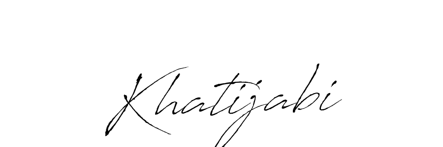 You should practise on your own different ways (Antro_Vectra) to write your name (Khatijabi) in signature. don't let someone else do it for you. Khatijabi signature style 6 images and pictures png