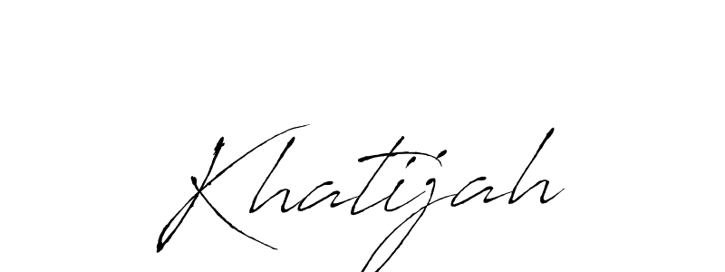 The best way (Antro_Vectra) to make a short signature is to pick only two or three words in your name. The name Khatijah include a total of six letters. For converting this name. Khatijah signature style 6 images and pictures png