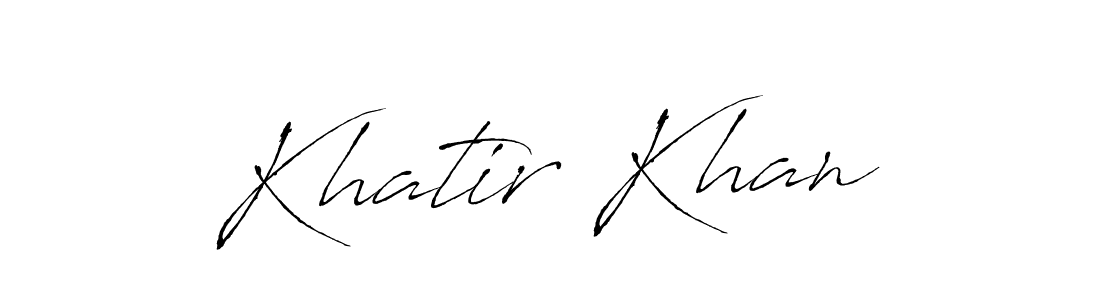 Similarly Antro_Vectra is the best handwritten signature design. Signature creator online .You can use it as an online autograph creator for name Khatir Khan. Khatir Khan signature style 6 images and pictures png