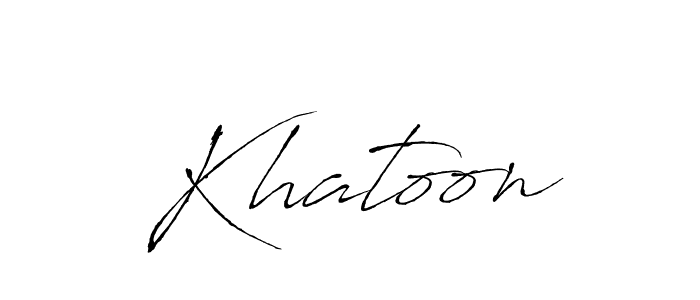 You should practise on your own different ways (Antro_Vectra) to write your name (Khatoon) in signature. don't let someone else do it for you. Khatoon signature style 6 images and pictures png