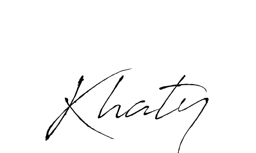 You should practise on your own different ways (Antro_Vectra) to write your name (Khaty) in signature. don't let someone else do it for you. Khaty signature style 6 images and pictures png