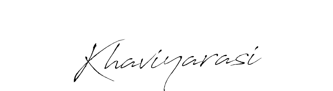 Best and Professional Signature Style for Khaviyarasi. Antro_Vectra Best Signature Style Collection. Khaviyarasi signature style 6 images and pictures png